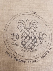 Fraser Pattern #630 Pineapple Stencil 13